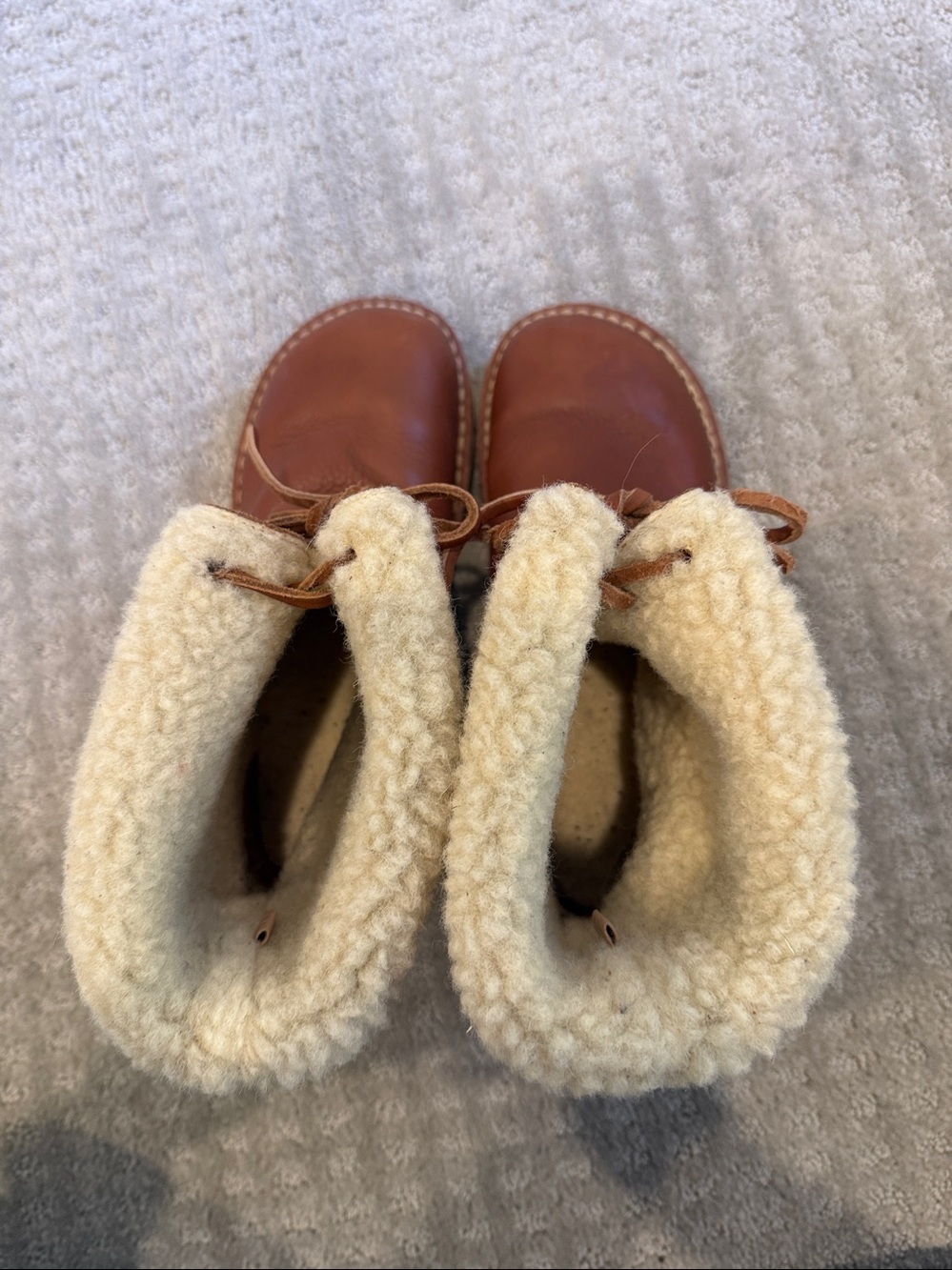 Duckfeet Arhus Wool-lined Boot in Nut Size 41 includes care kit - Picture 6 of 8